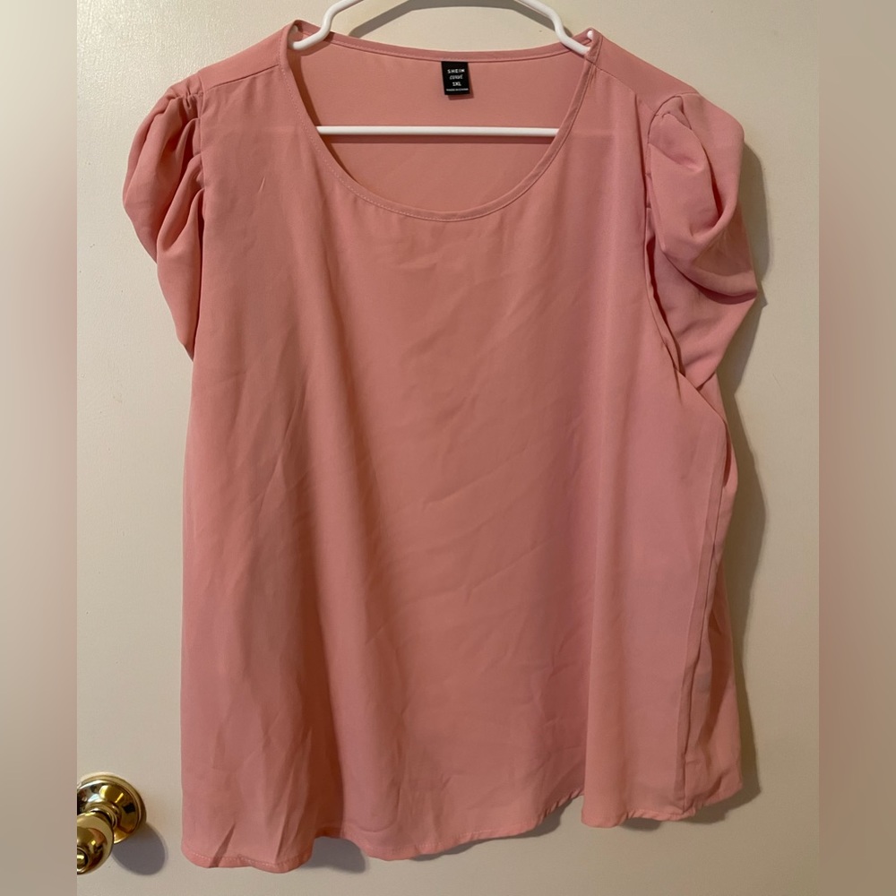 SHEIN Pink Blouse XL